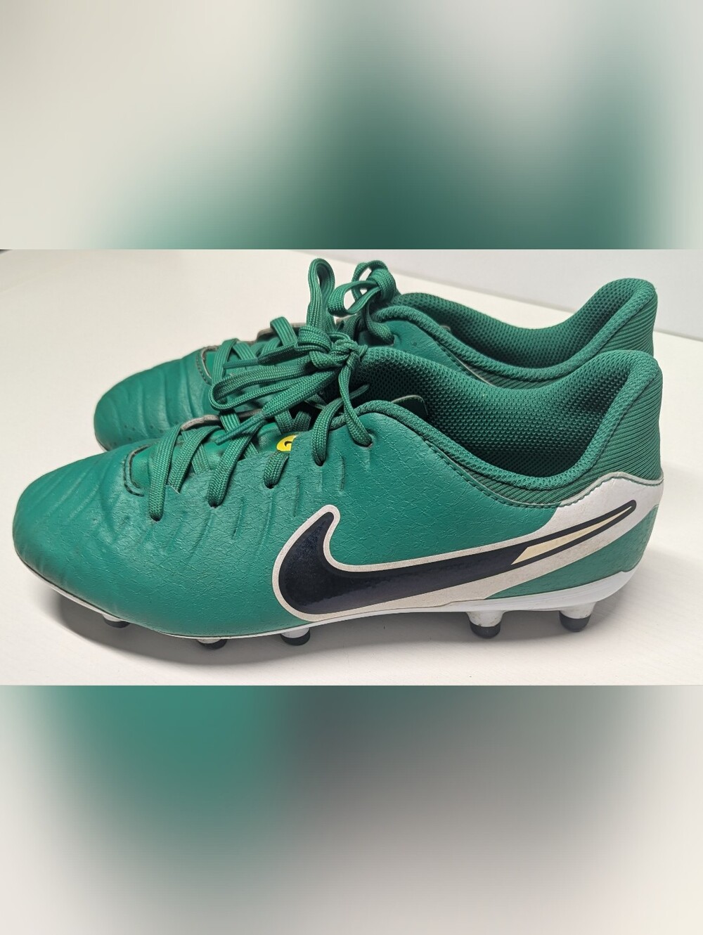 Nike Junior Tiempo Legend 10 Elite FG “Stadium Green” Kids 4.5Y Soccer Cleats